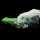 ALIENASTIC I Dildo I Kondruk I 19 x 6,5-cm I Silikon I grün-schwarz