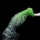 ALIENASTIC I Dildo I Kondruk I 19 x 6,5-cm I Silikon I grün-schwarz