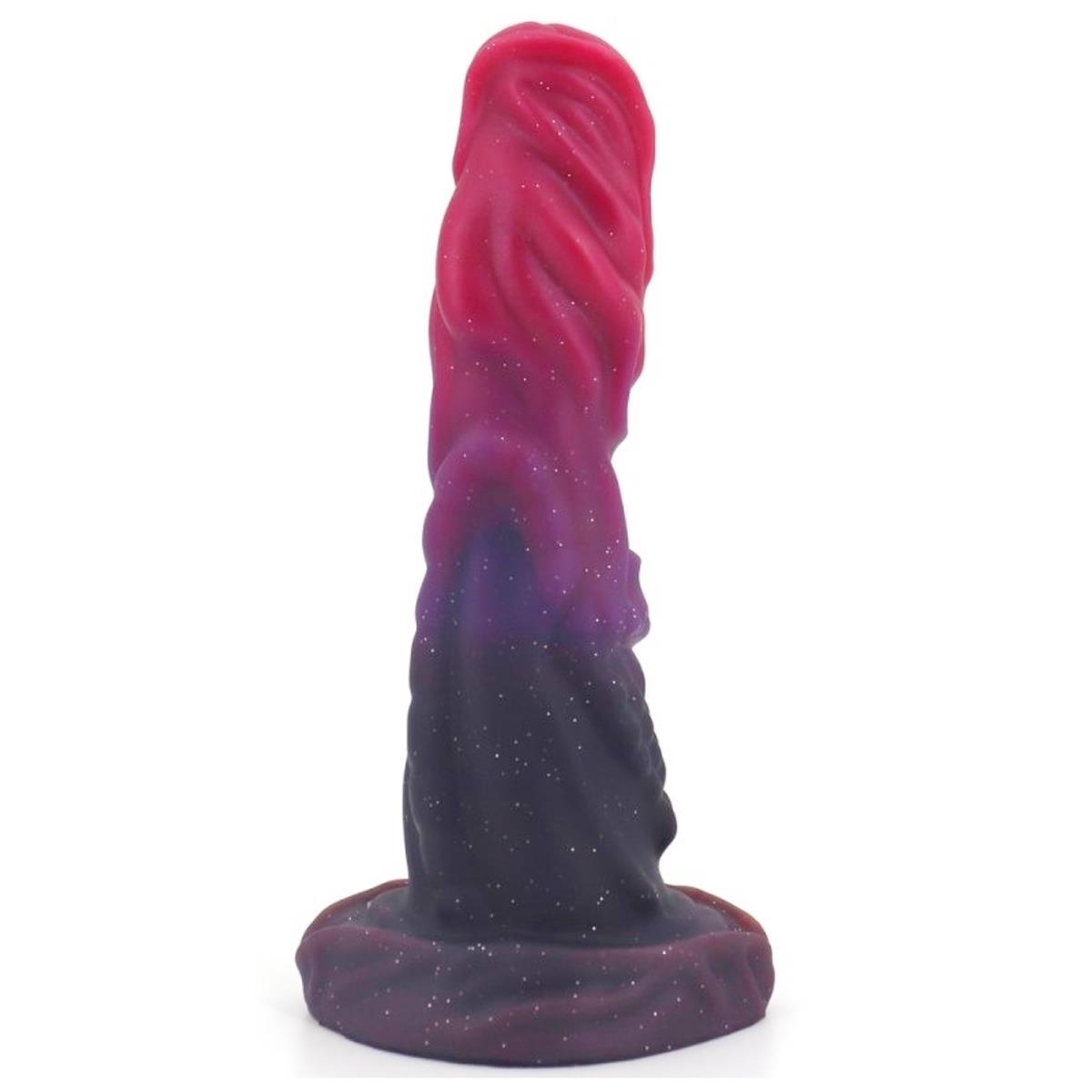 BAD-DEMON I Dildo I Galactic Belis I 20 x 6 cm I Silikon I pink-lila