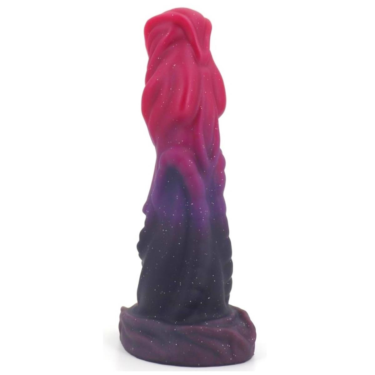 BAD-DEMON I Dildo I Galactic Belis I 20 x 6 cm I Silikon I pink-lila