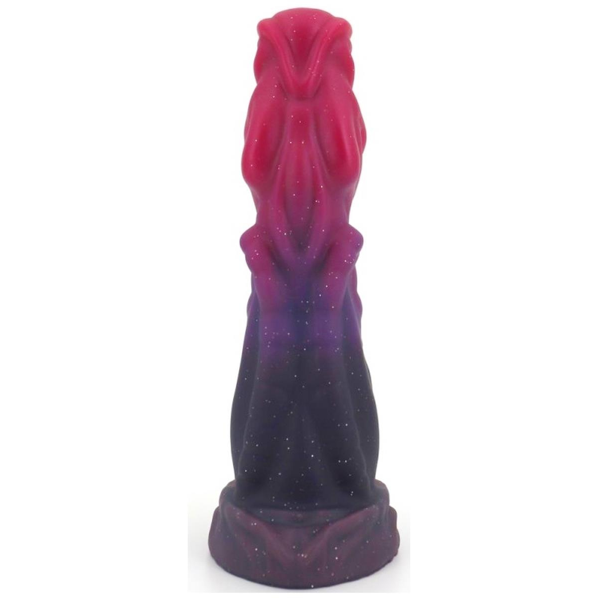 BAD-DEMON I Dildo I Galactic Belis I 20 x 6 cm I Silikon I pink-lila