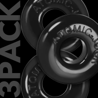 OXBALLS - Cockring I 3er-Pack I RINGER MAX I TPR I schwarz