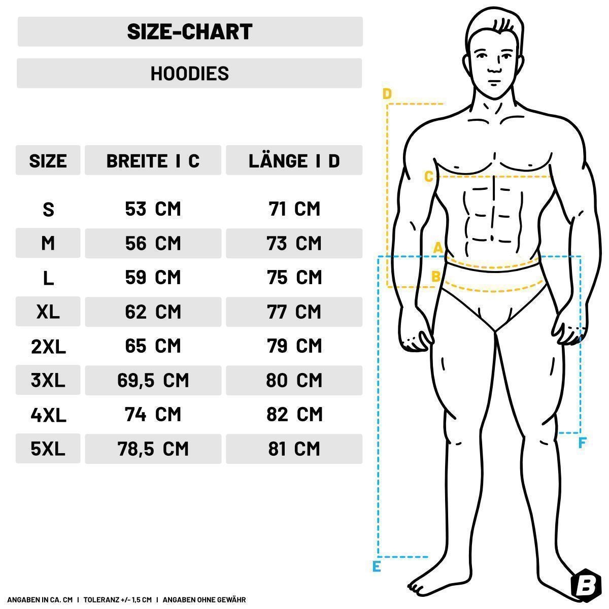 SISC - Zip-Hoodie I Basic I Back-Print I schwarz I