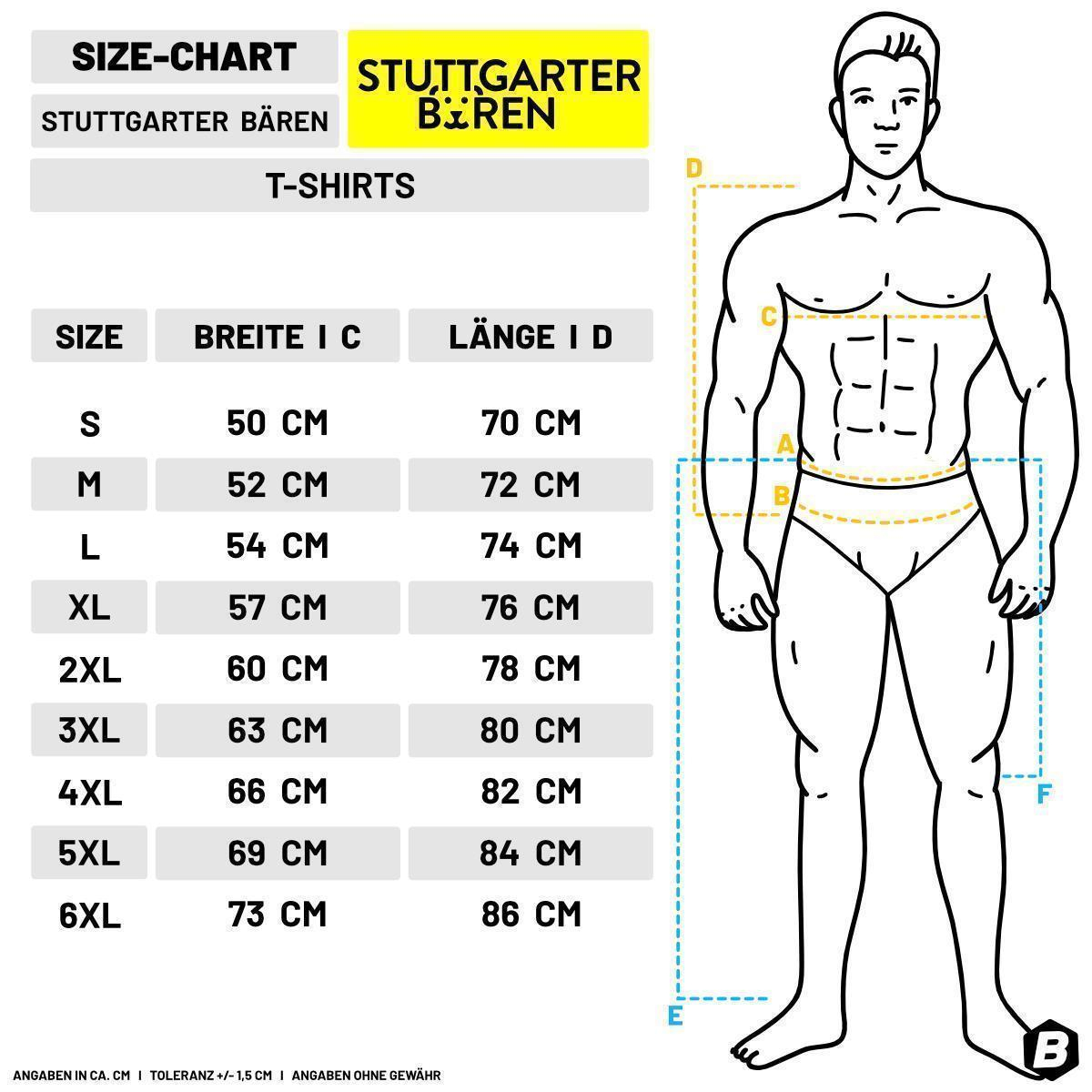 STUTTGARTER BÄREN - T-Shirt I BÄRLE I schwarz I