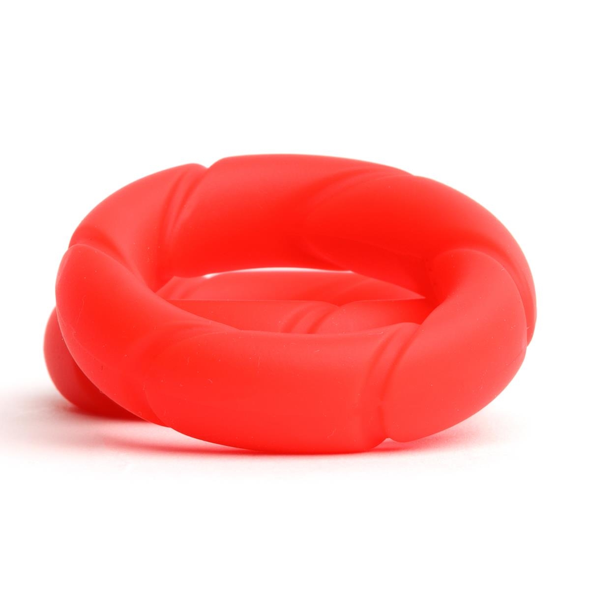 SPORT-FUCKER - Cockring I 2er-Pack I Ready Rings I Silikon+TPR I rot