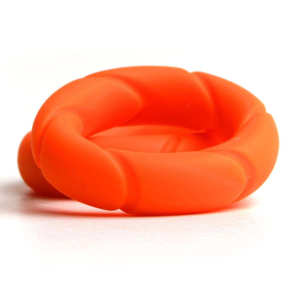 SPORT-FUCKER - Cockring I 2er-Pack I Ready Rings I Silikon+TPR I orange