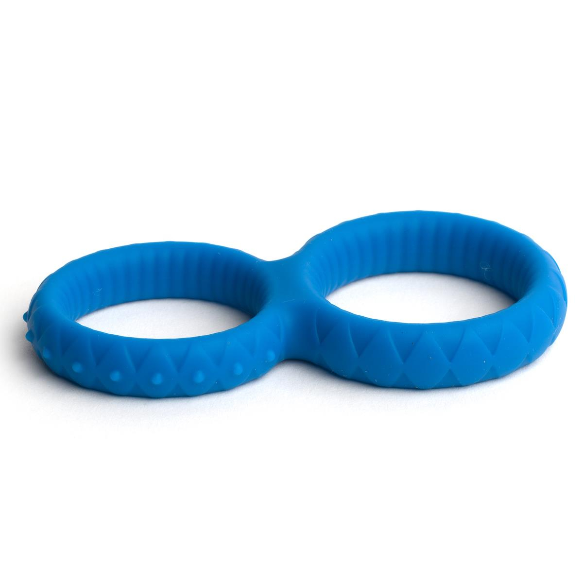 SPORT-FUCKER - Cockring I Enigma Ring I Silikon+TPR I blau