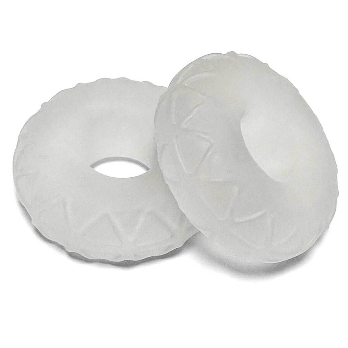 BRUTUS - Silasoft Cockring I FAT-DONUT I Silikon I weiß