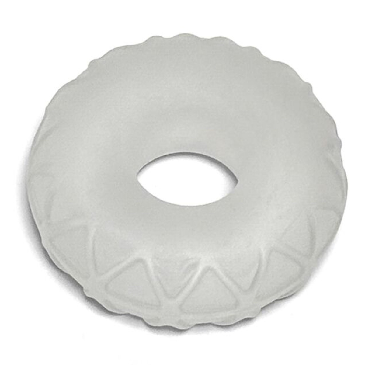 BRUTUS - Silasoft Cockring I FAT-DONUT I Silikon I weiß