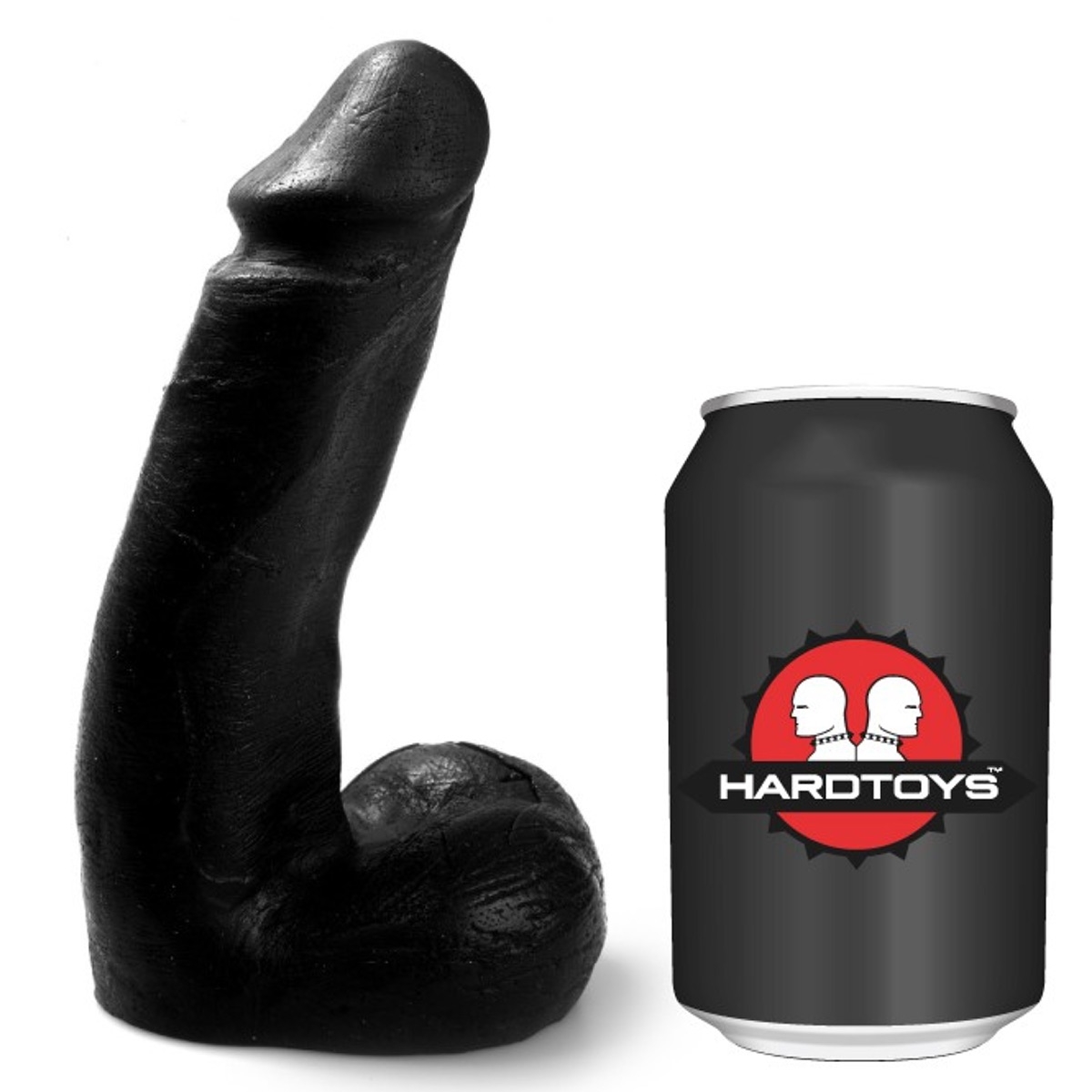 HARDTOYS I Dildo I DP1001 I 14 x 4 cm I PVC I schwarz