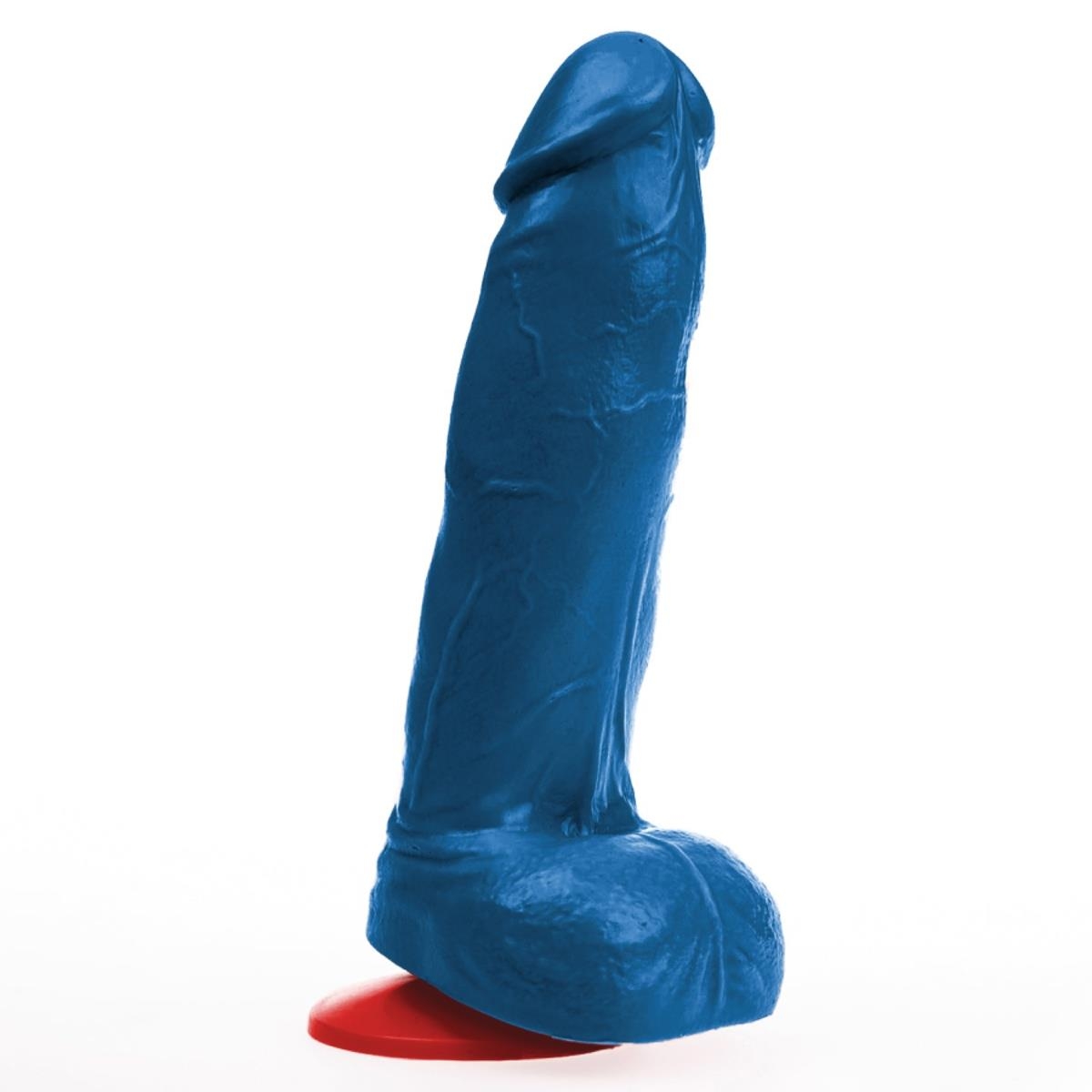 FUCK & FIST - Dildo I Hoenir I Size M I 16 x 5 cm I PVC I blau