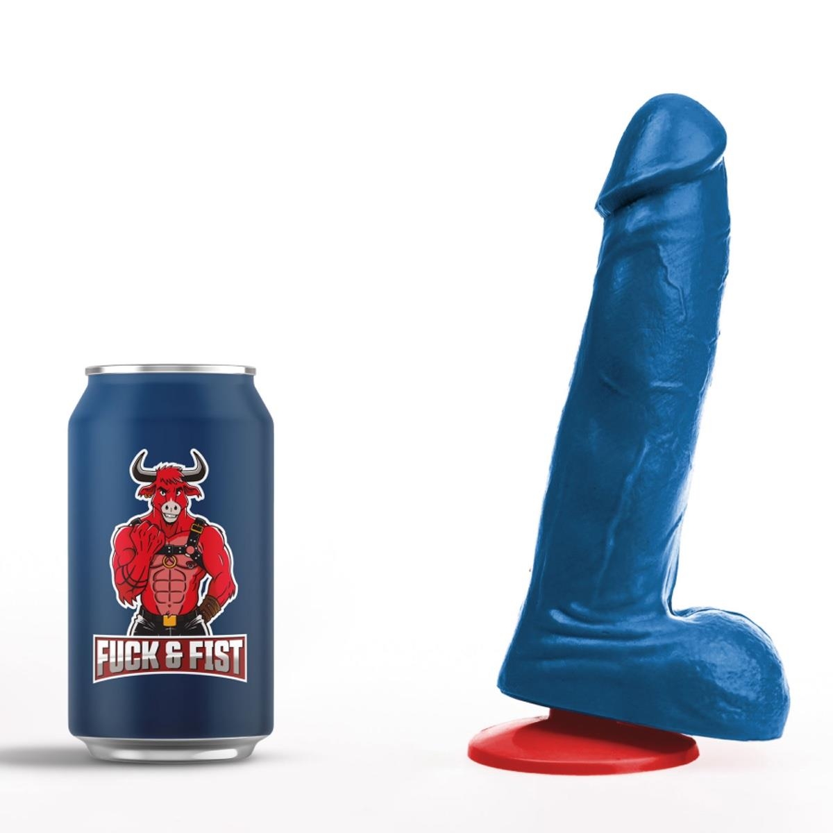 FUCK & FIST - Dildo I Hoenir I Size M I 16 x 5 cm I PVC I blau