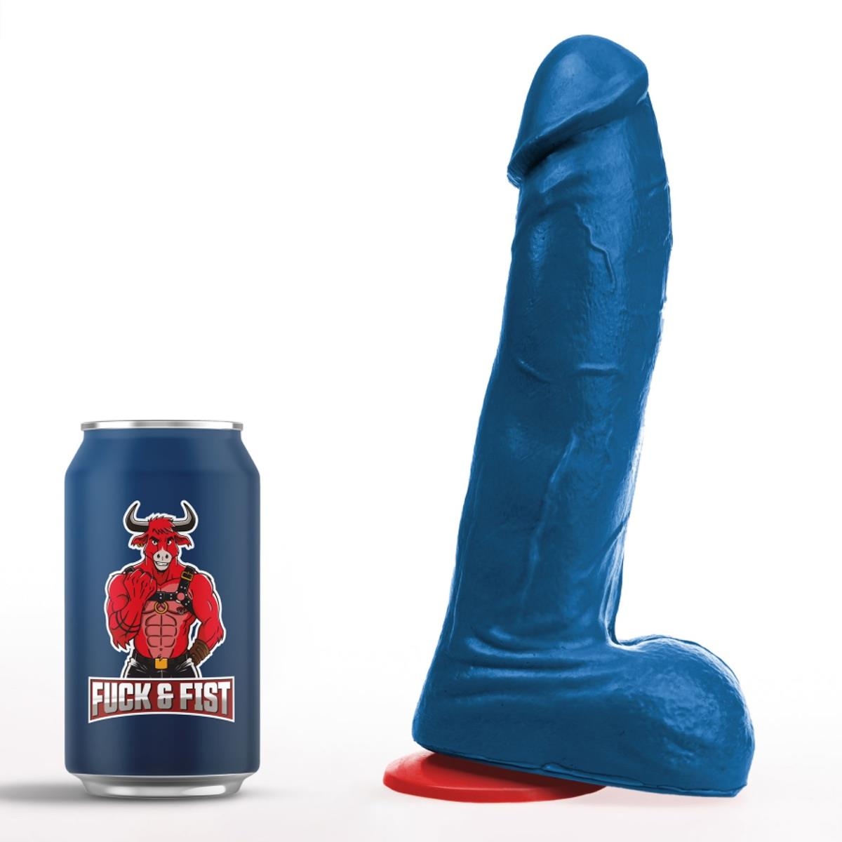 FUCK & FIST - Dildo I Hoenir I Size L I 20 x 6 cm I PVC I blau