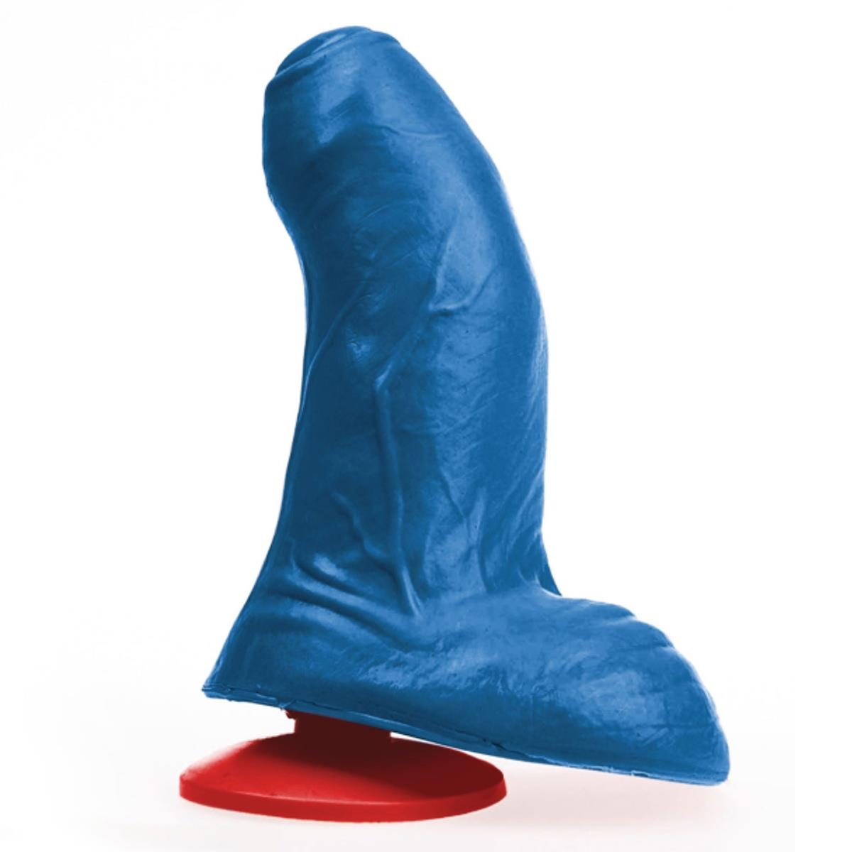 FUCK & FIST - Dildo I Buri I Size S I 14 x 6 cm I PVC I blau