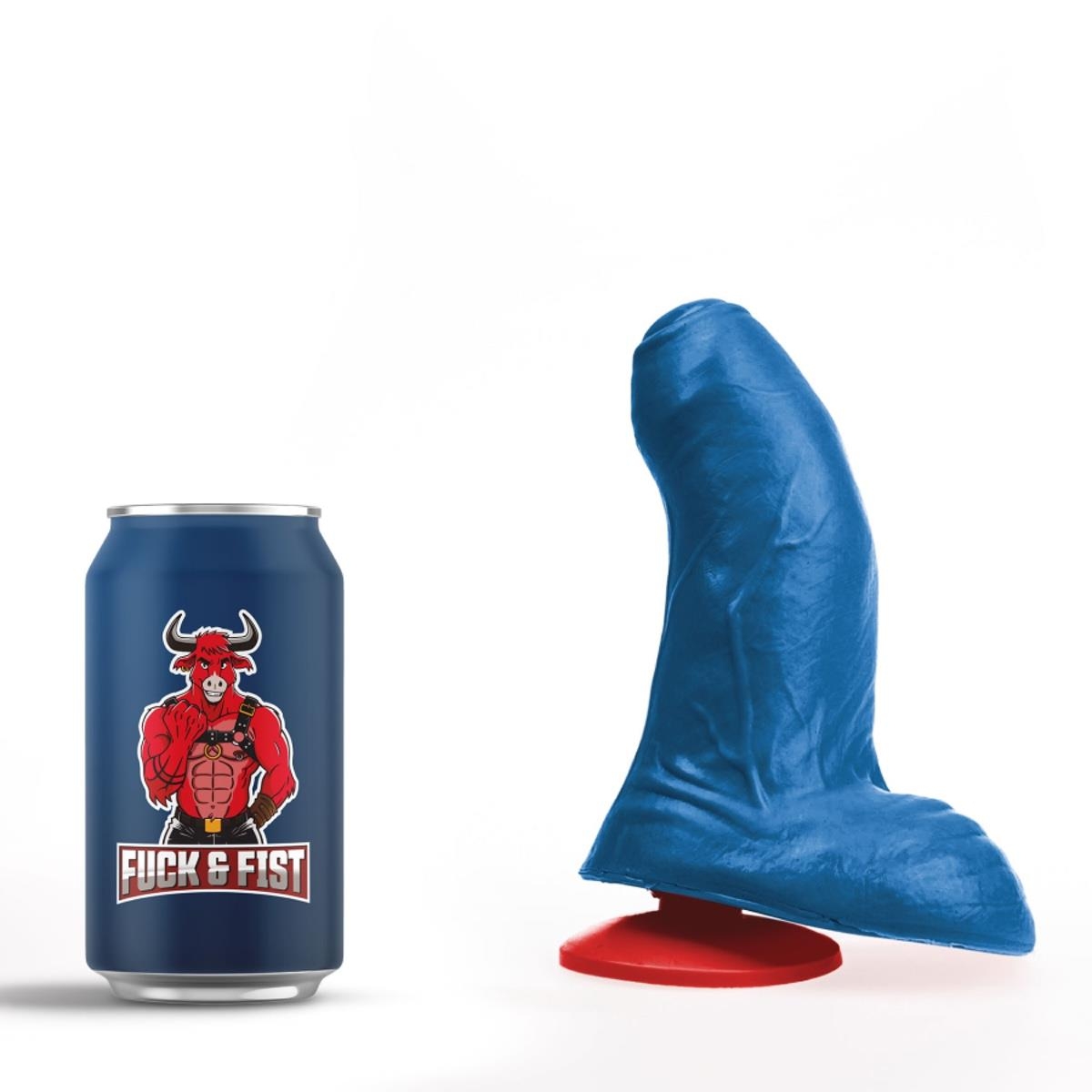 FUCK & FIST - Dildo I Buri I Size S I 14 x 6 cm I PVC I blau