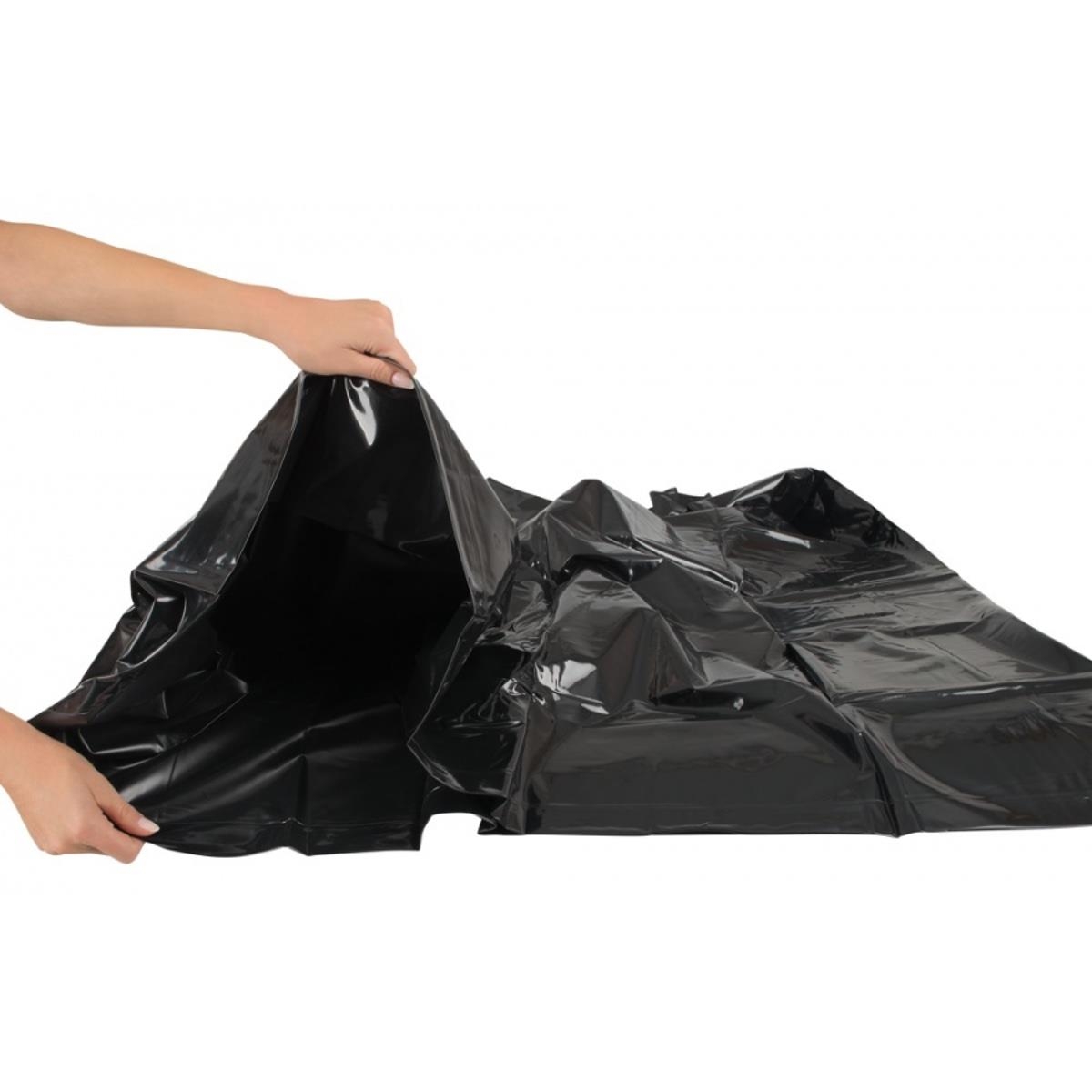 FETISH COLLECTION - Vinyl Bettdeckenbezug I 135 x 200-cm I PVC I schwarz