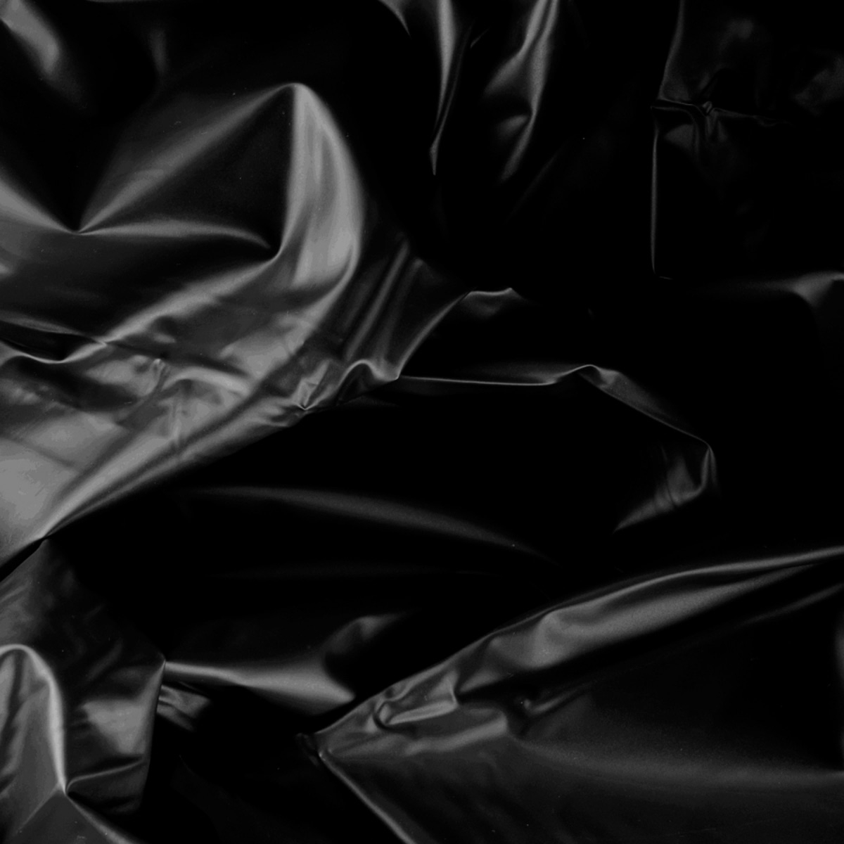 Vinyl Bettlaken I 200 x 230-cm I PVC I schwarz