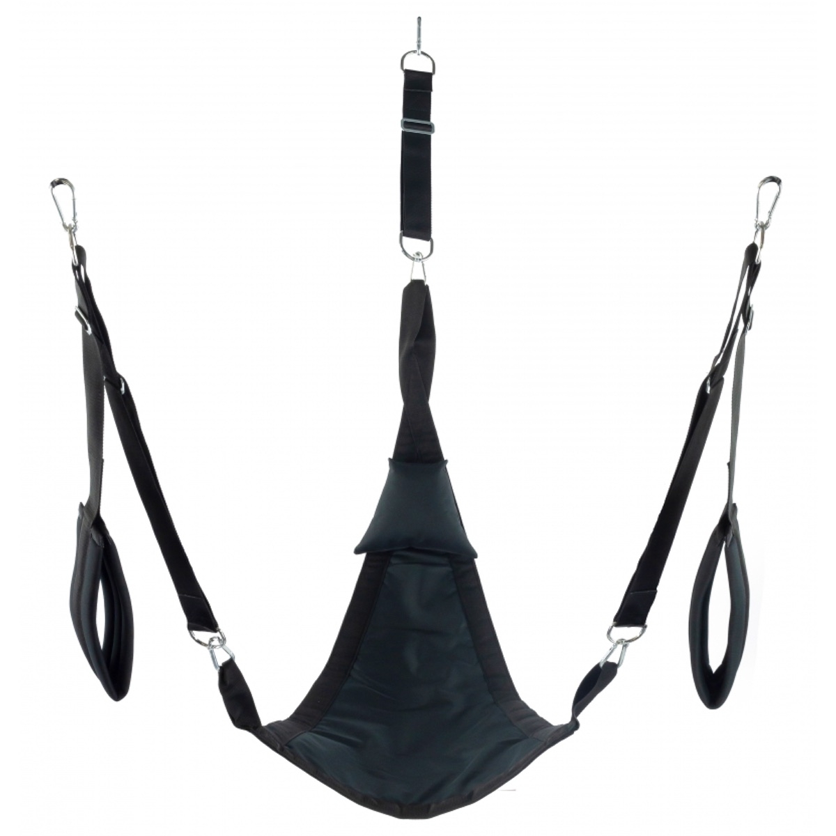 MR. SLING - Stoff-Sling I Komplettset I Triangel-Matte I schwarz