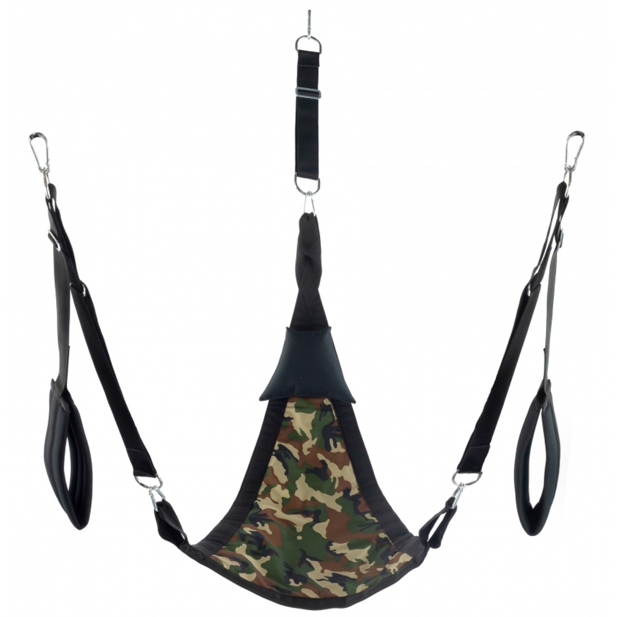 MR. SLING - Stoff-Sling I Komplettset I Triangel-Matte I camouflage-schwarz