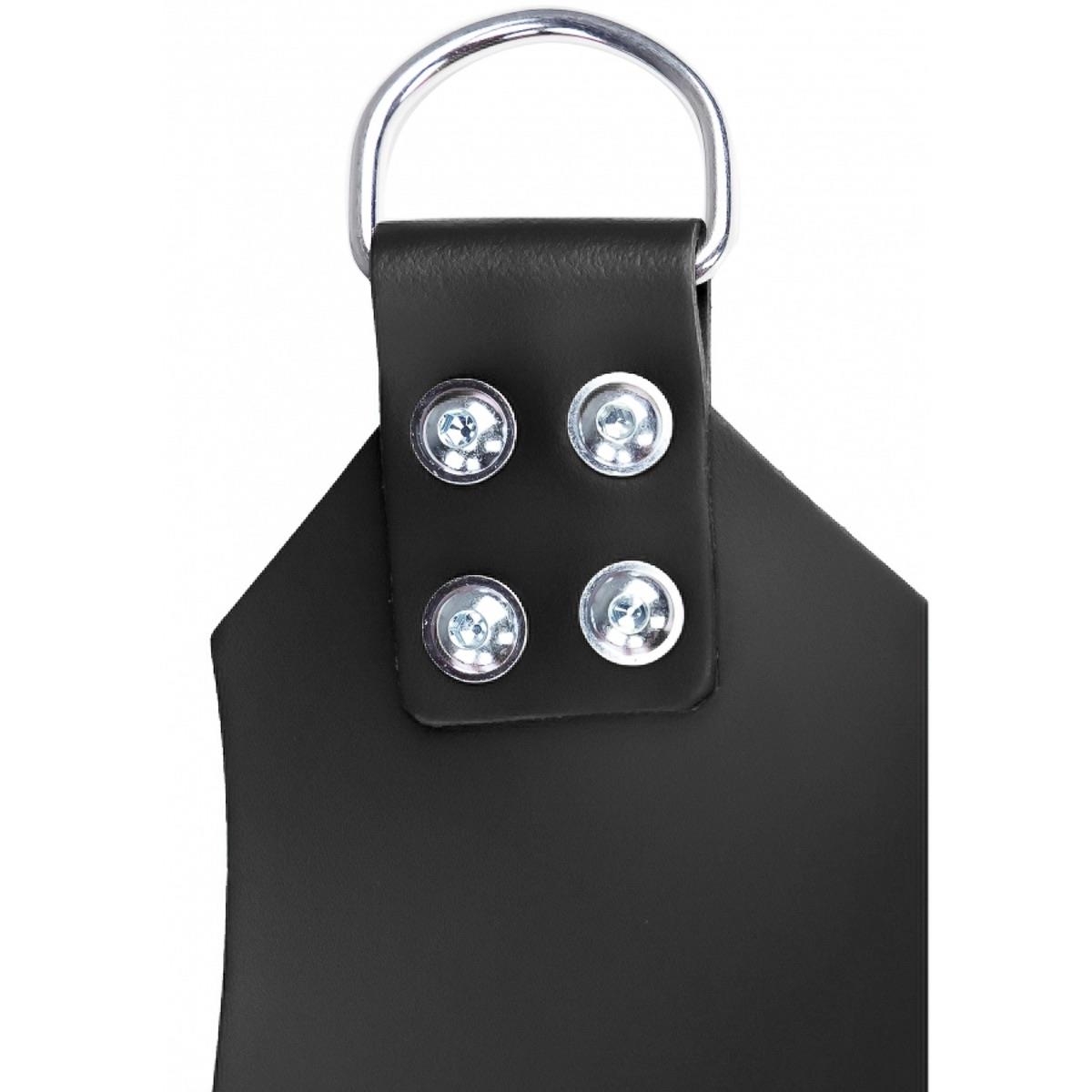 MR. SLING - Leder-Slingmatte I 4-Punkt I 100 x 60-cm I schwarz