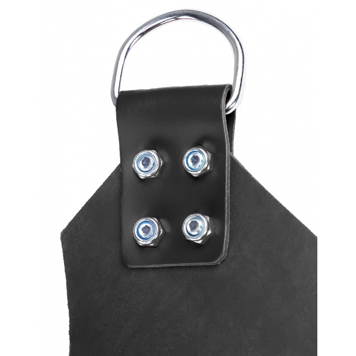 MR. SLING - Leder-Slingmatte I 4-Punkt I 100 x 60-cm I schwarz