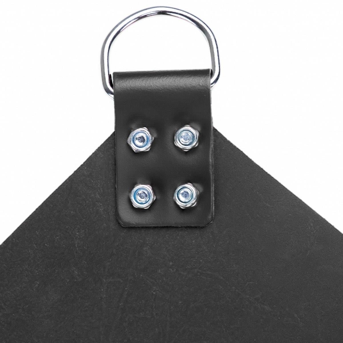 MR. SLING - Leder-Slingmatte I 4-Punkt I 100 x 35-60-cm I schwarz