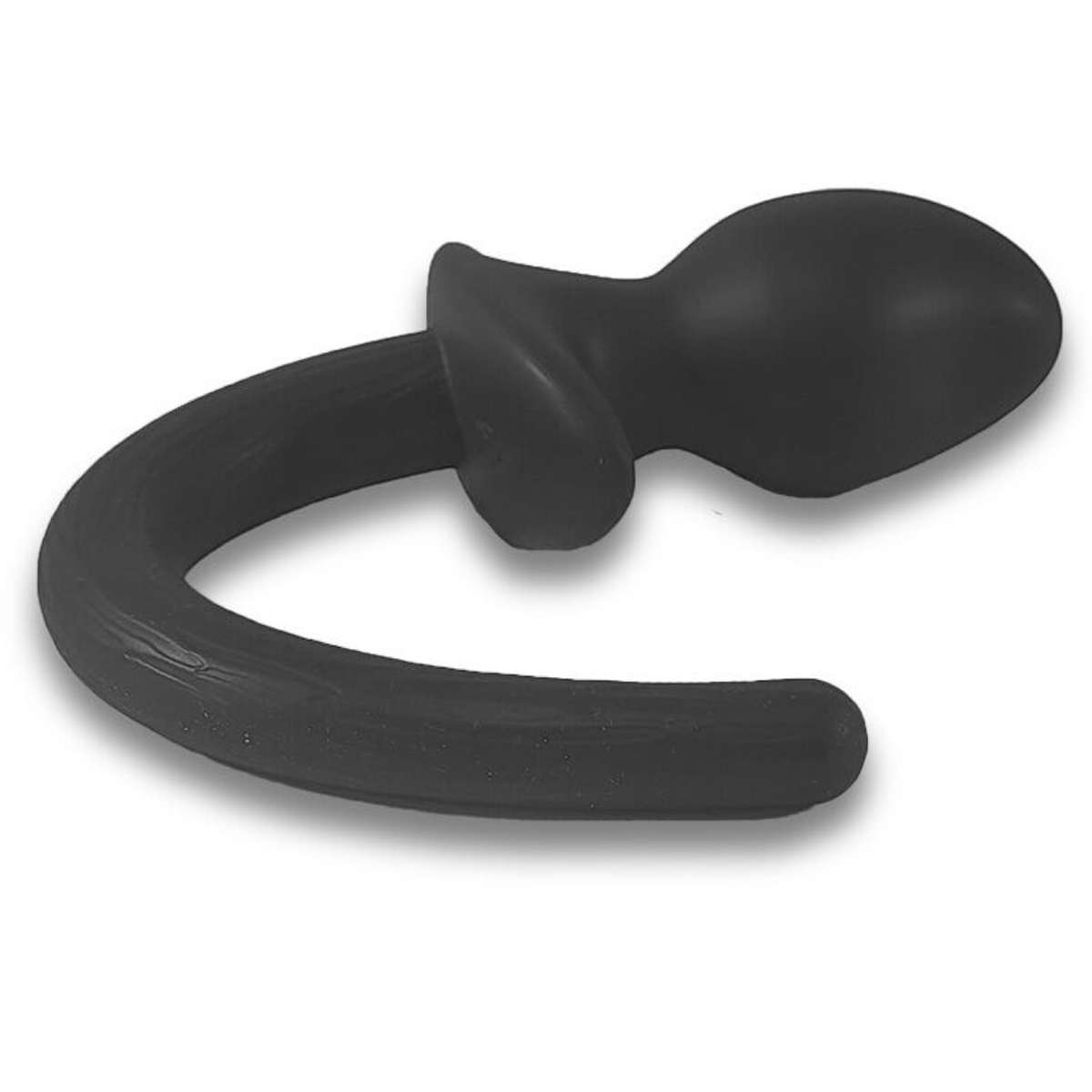 BRUTUS - Puppy-Play Dog-Tail Buttplug I Silikon-TPR I schwarz