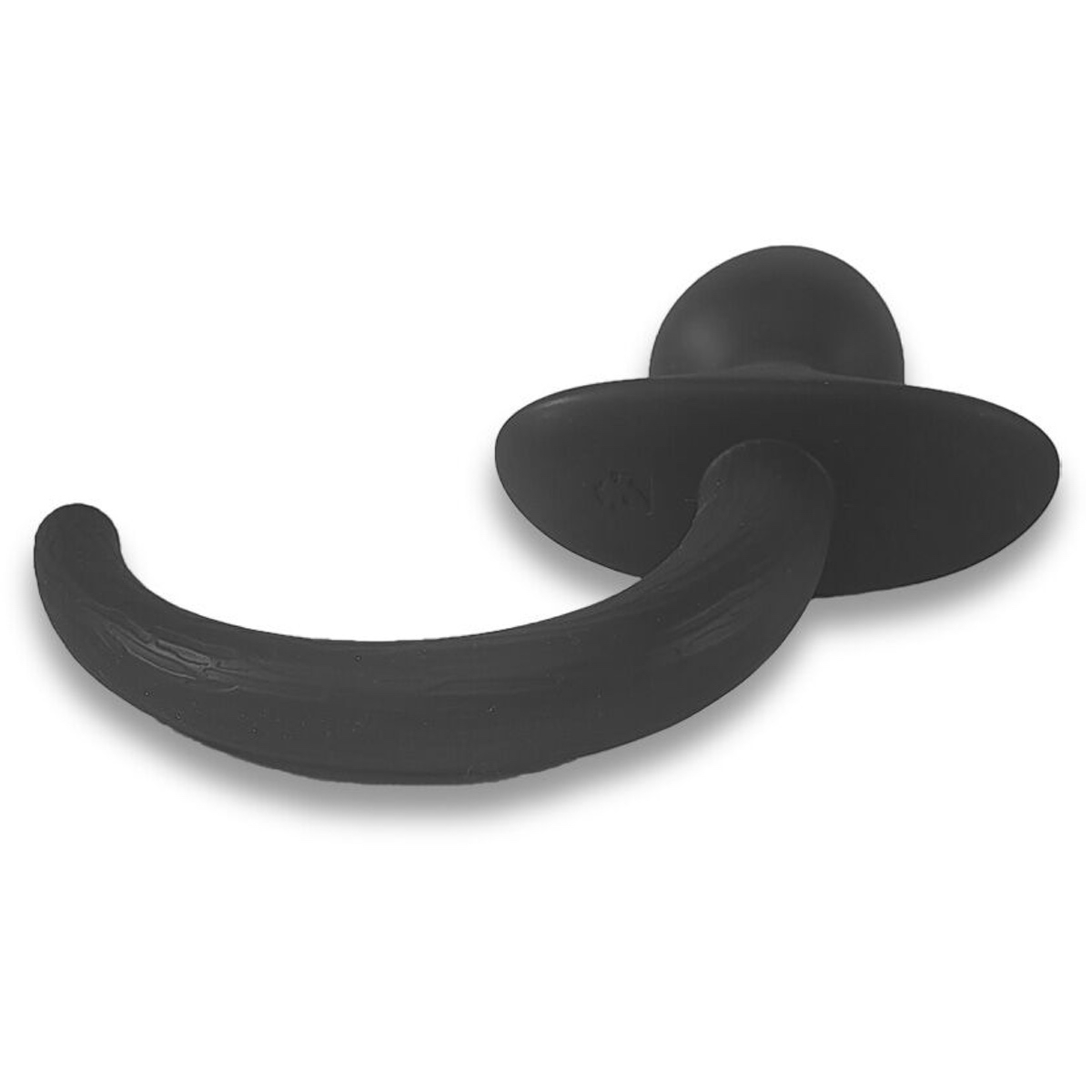 BRUTUS - Puppy-Play Dog-Tail Buttplug I Silikon-TPR I schwarz