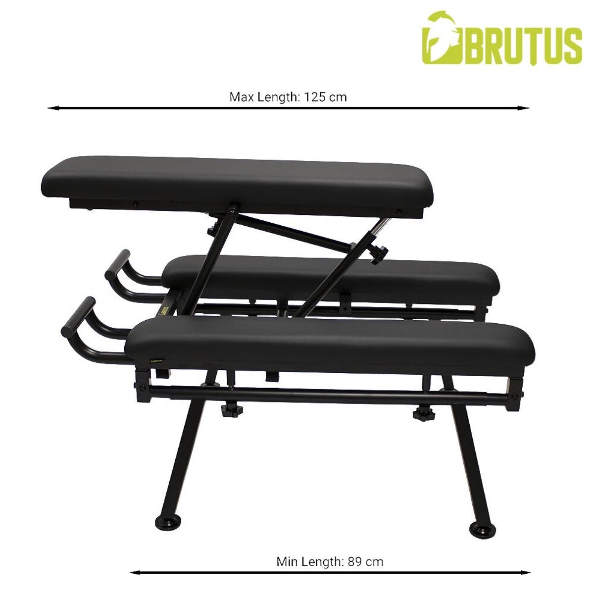 BRUTUS - Bondage- & Spanking-Bank I Fuck Bench I schwarz