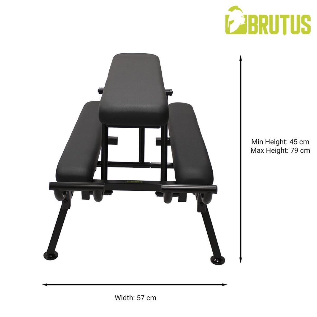 BRUTUS - Bondage- & Spanking-Bank I Fuck Bench I schwarz