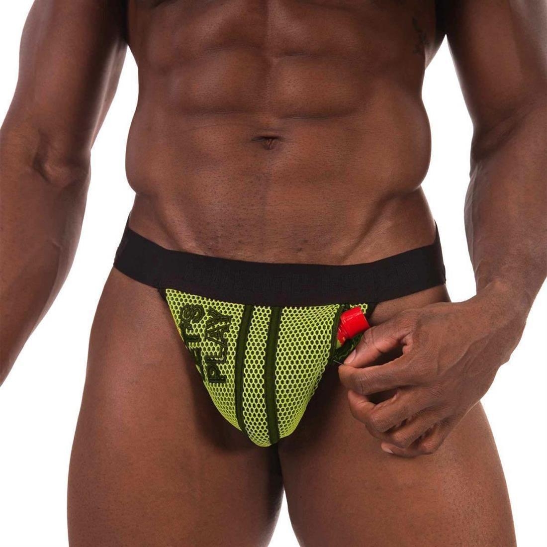 BARCODE BERLIN - Jockstrap I Lets Play Jock I gelb-schwarz I