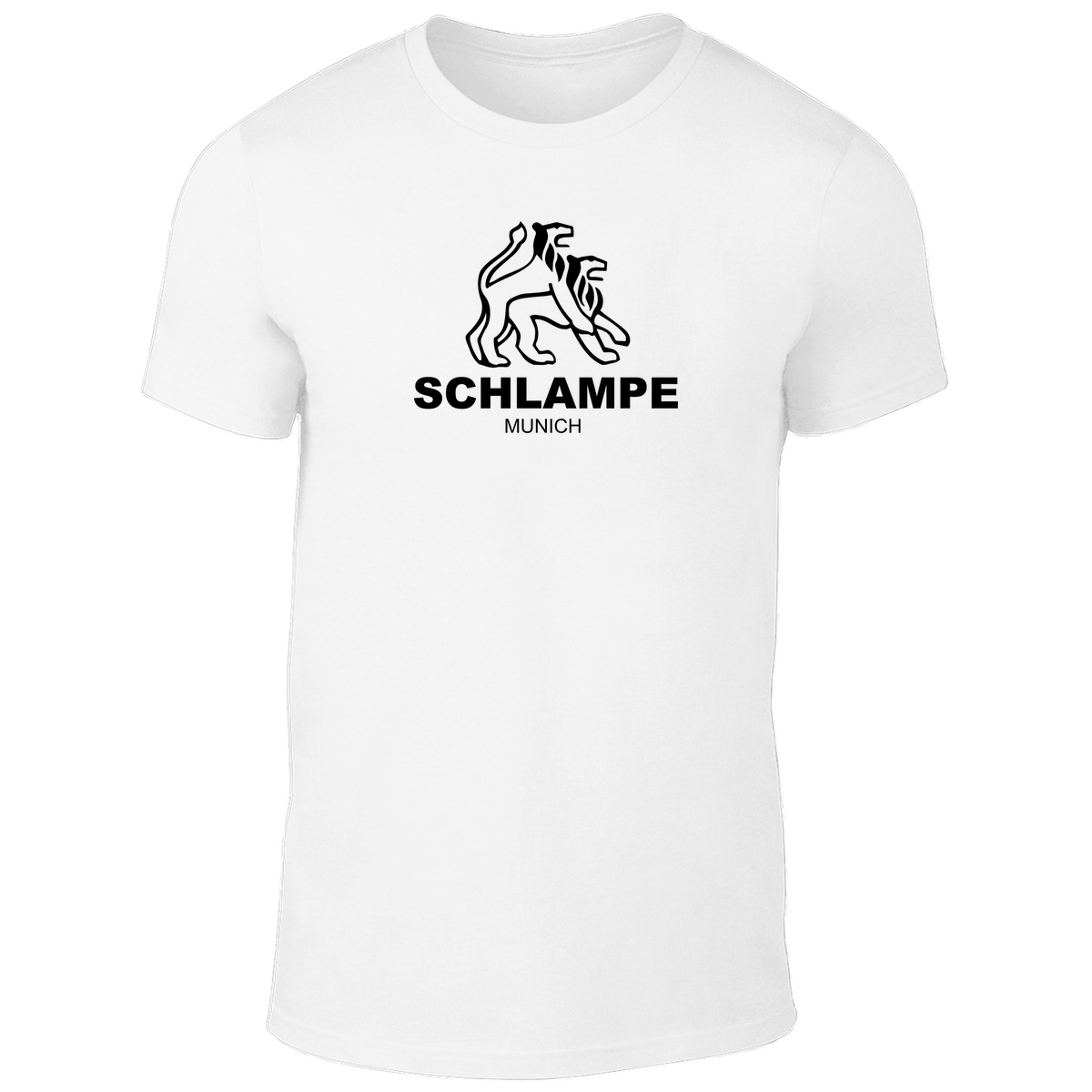 MLC MUNICH - T-Shirt I Schlampe I weiß I