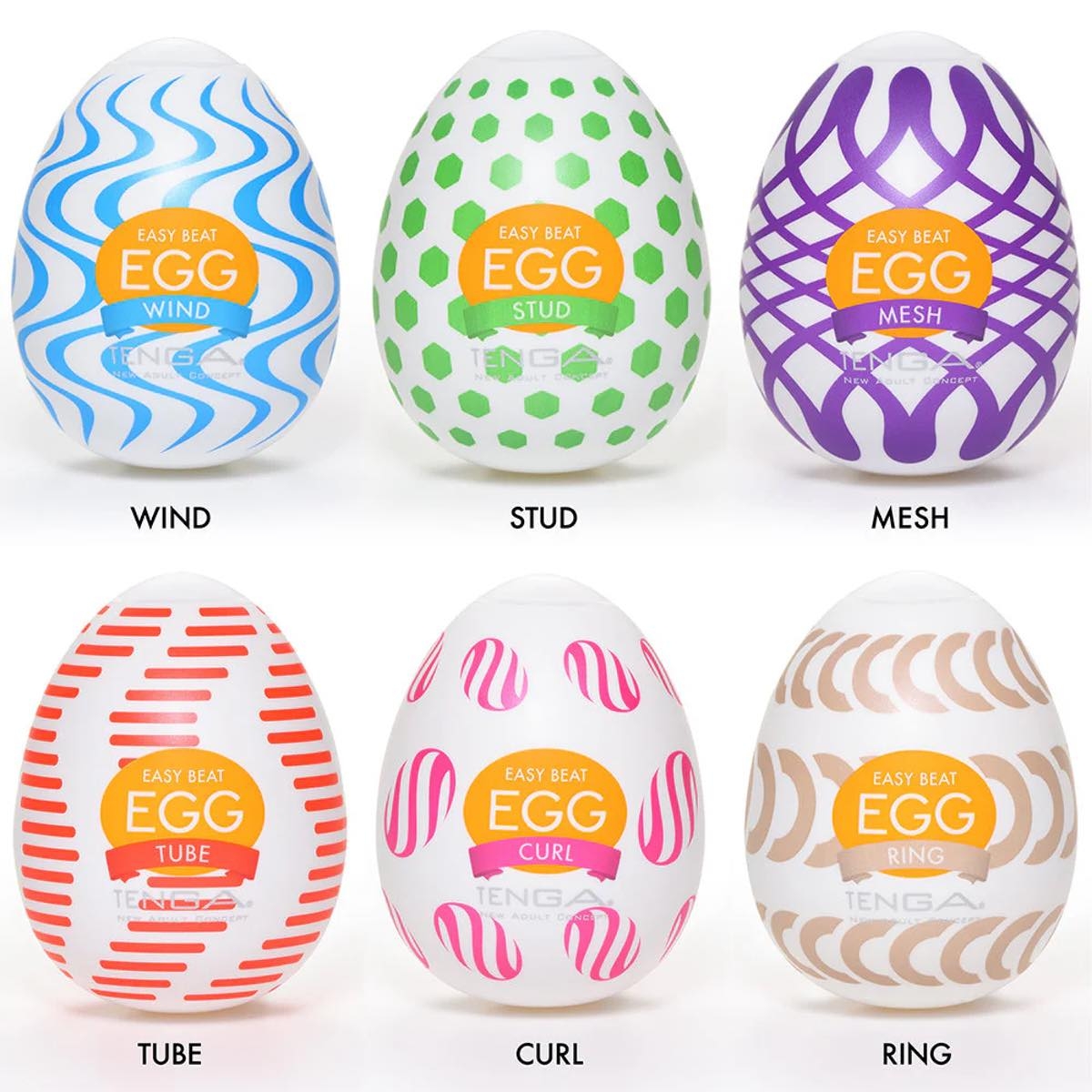 TENGA - Eggs I 6er Multipack I Wonder-Pack