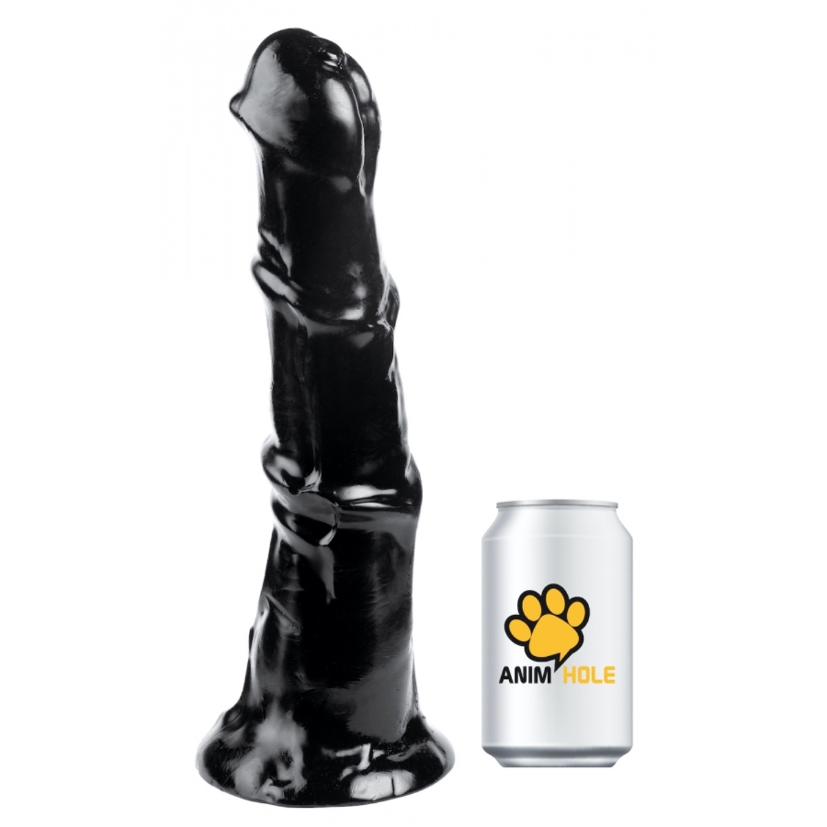 ANIM-HOLE I Dildo I Hulko I 32 x 7,5 cm I PVC I schwarz