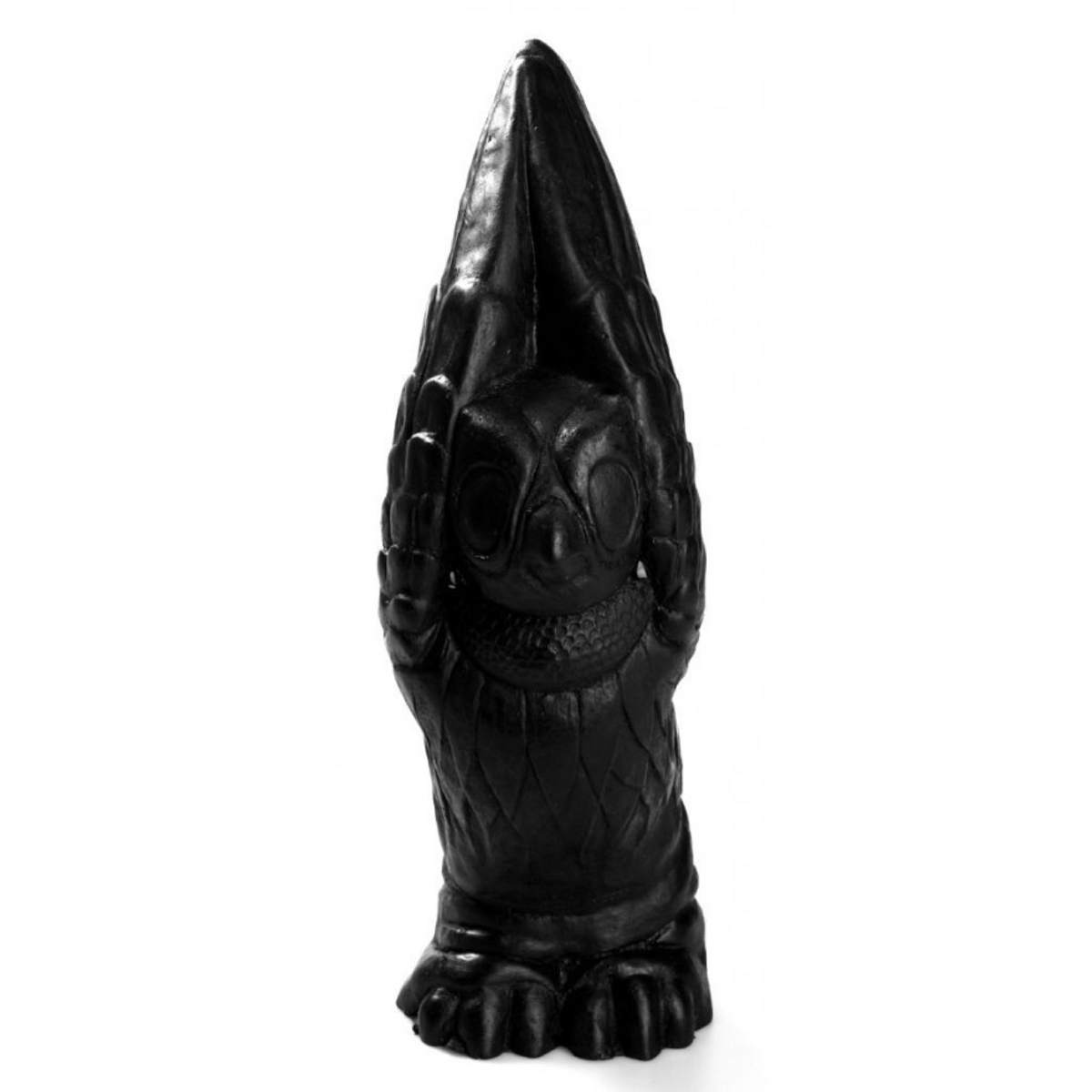 ANIM-HOLE I Dildo I Chouette I 32 x 14 cm I PVC I schwarz