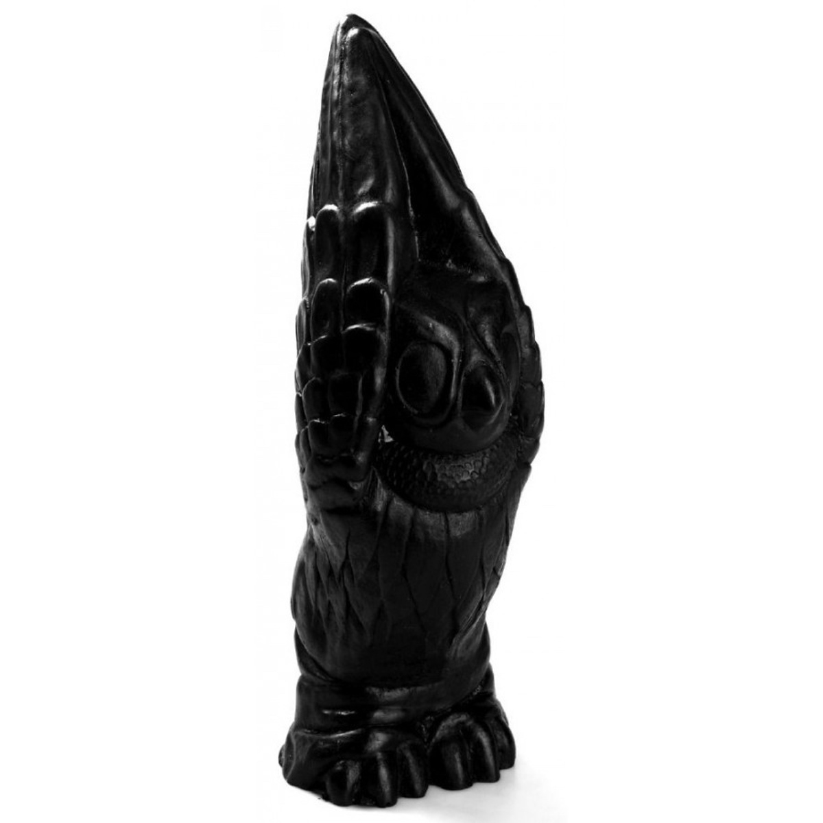ANIM-HOLE I Dildo I Chouette I 32 x 14 cm I PVC I schwarz