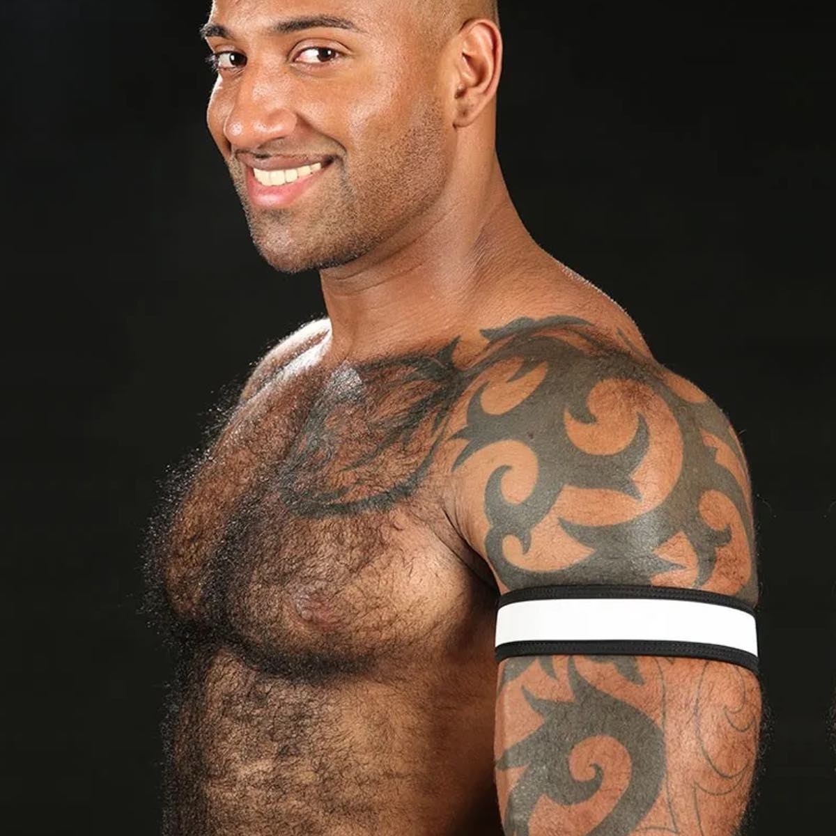 MR. S LEATHER - Neopren Bizeps-Band I Neo Bold Color...