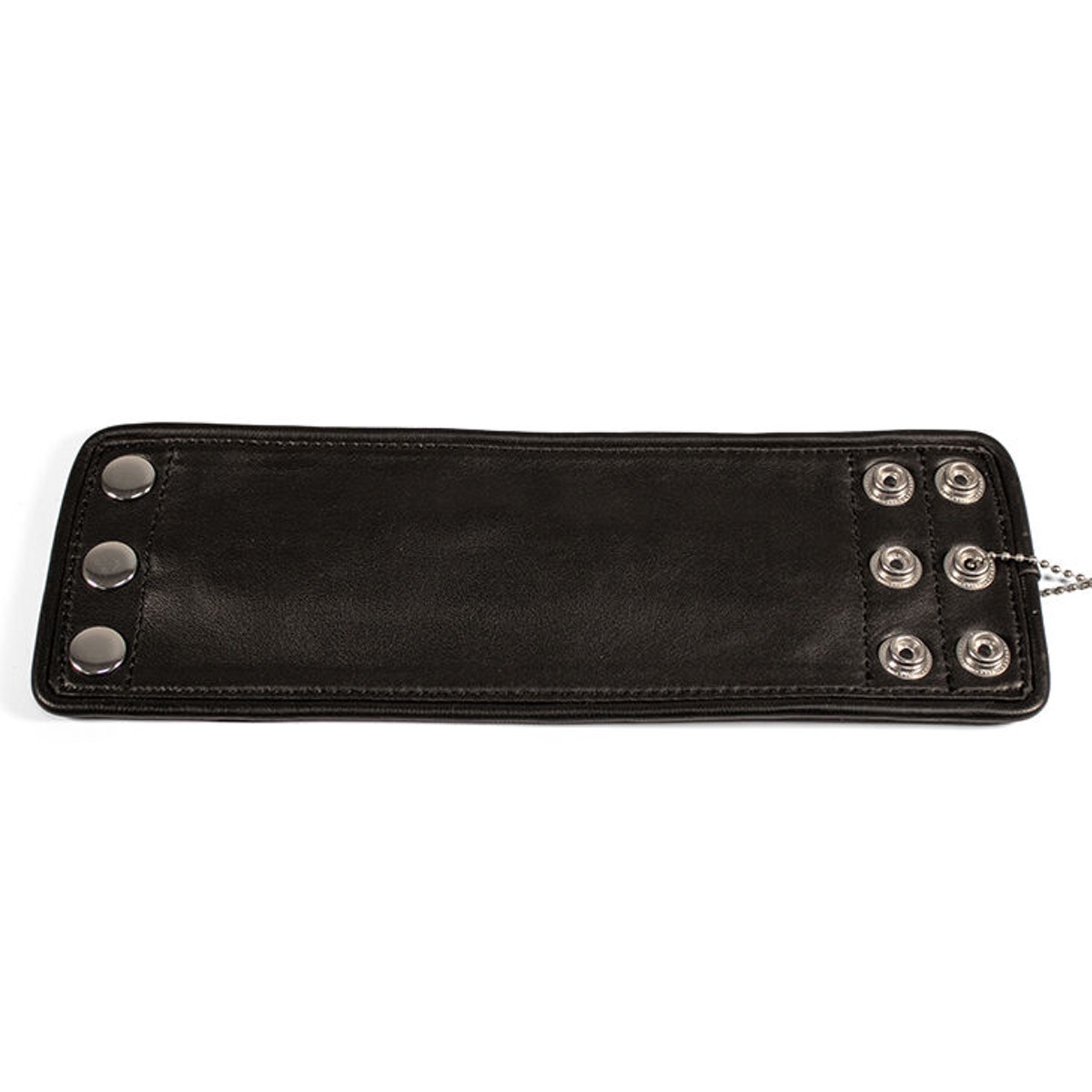 BRUTUS - Leder Armband I Leather Wristwallet Zip I schwarz