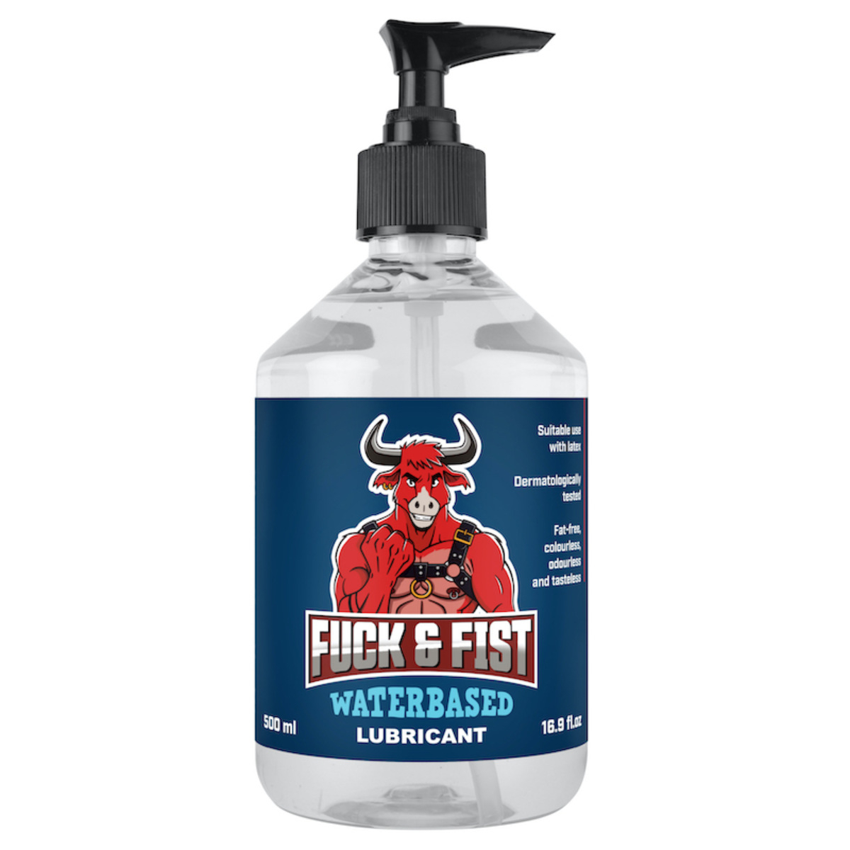 FUCK & FIST - Gleitgel auf Wasserbasis I 500-ml Flasche