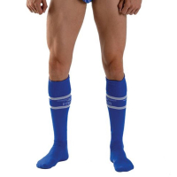 MISTER B - Urban Football Socken (blau)