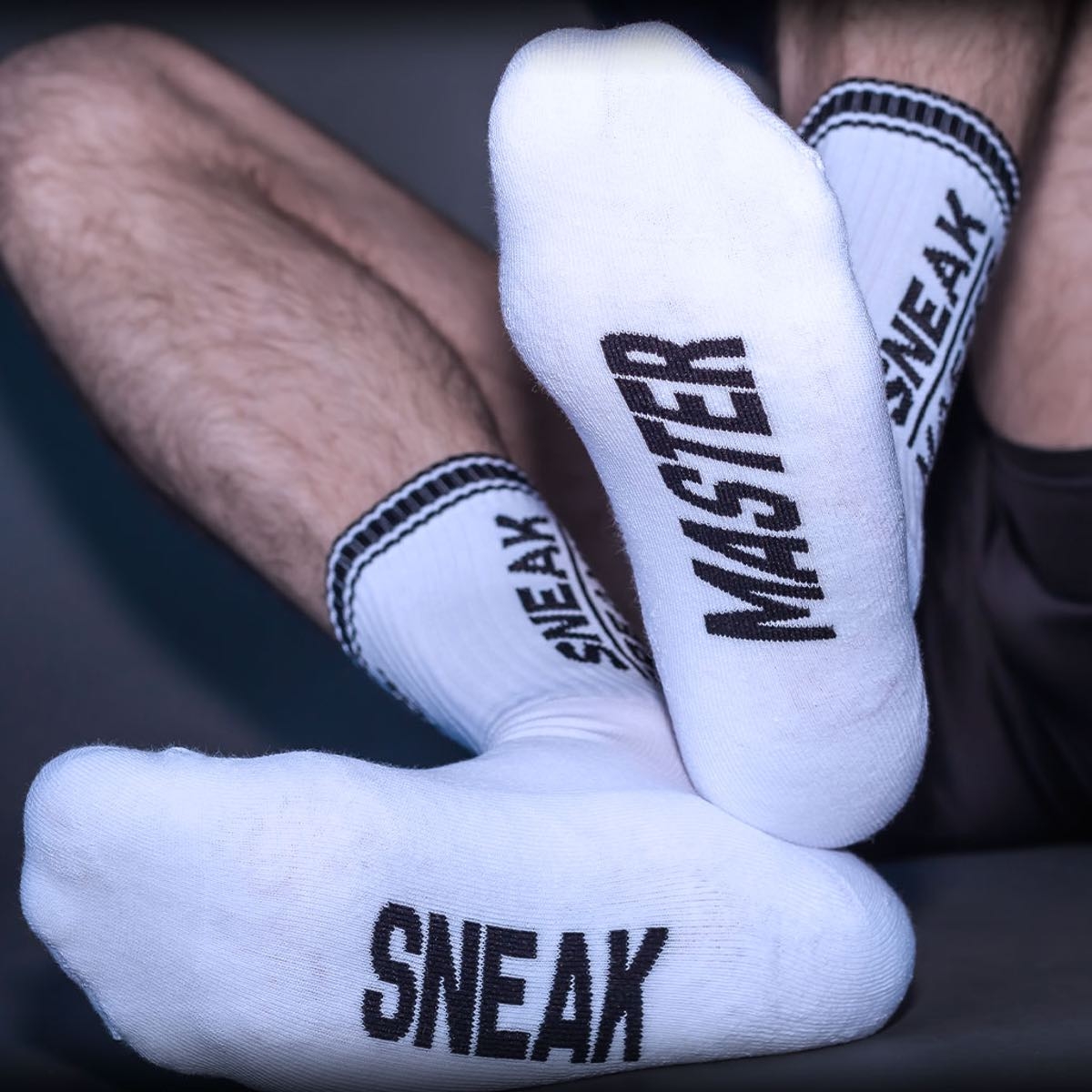 SNEAKFREAXX - Socken I Sneak-Master I weiß-schwarz