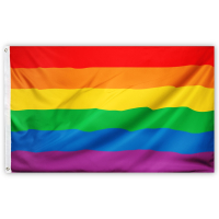 Regenbogen-Pride-Flagge I 90 x 150-cm