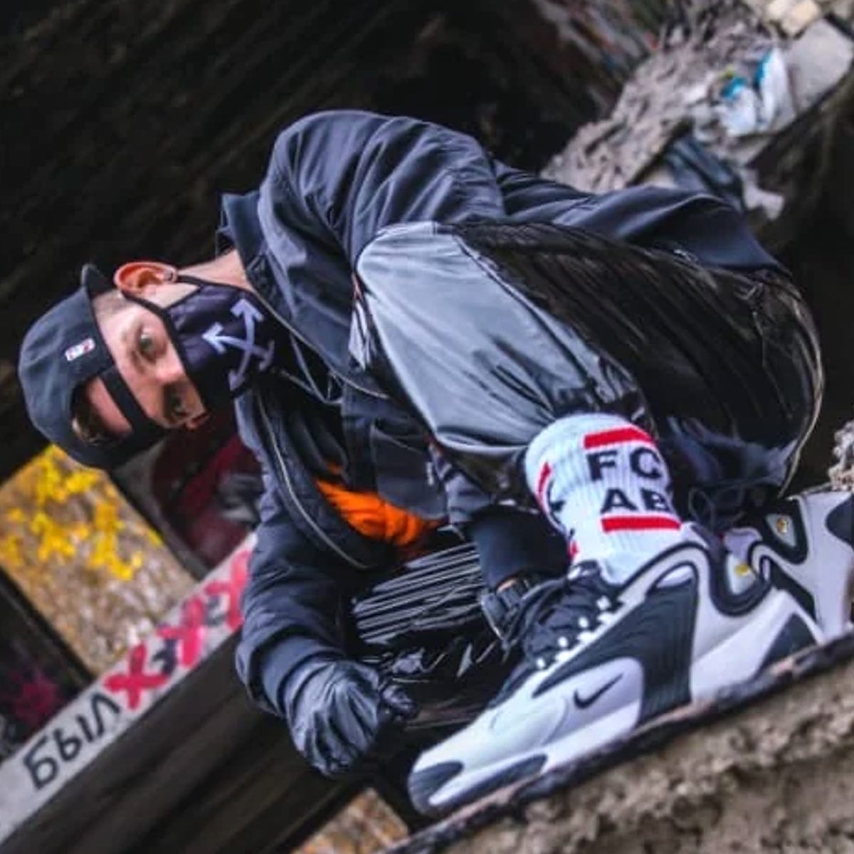 SK8ERBOY - Socken I FCK ABL I weiß I